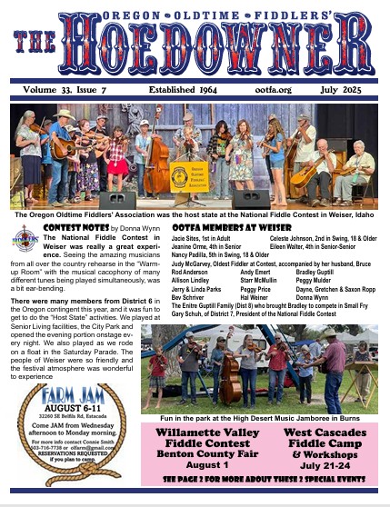 July Hoedowner cover