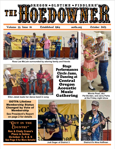 October Hoedowner cover