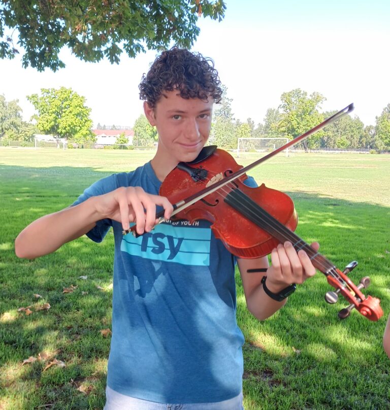 Summer fiddling