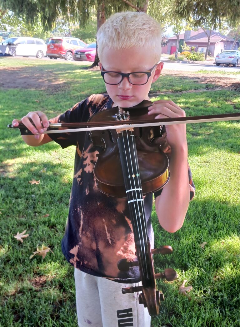 Summer fiddling