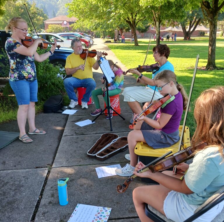 Summer fiddling